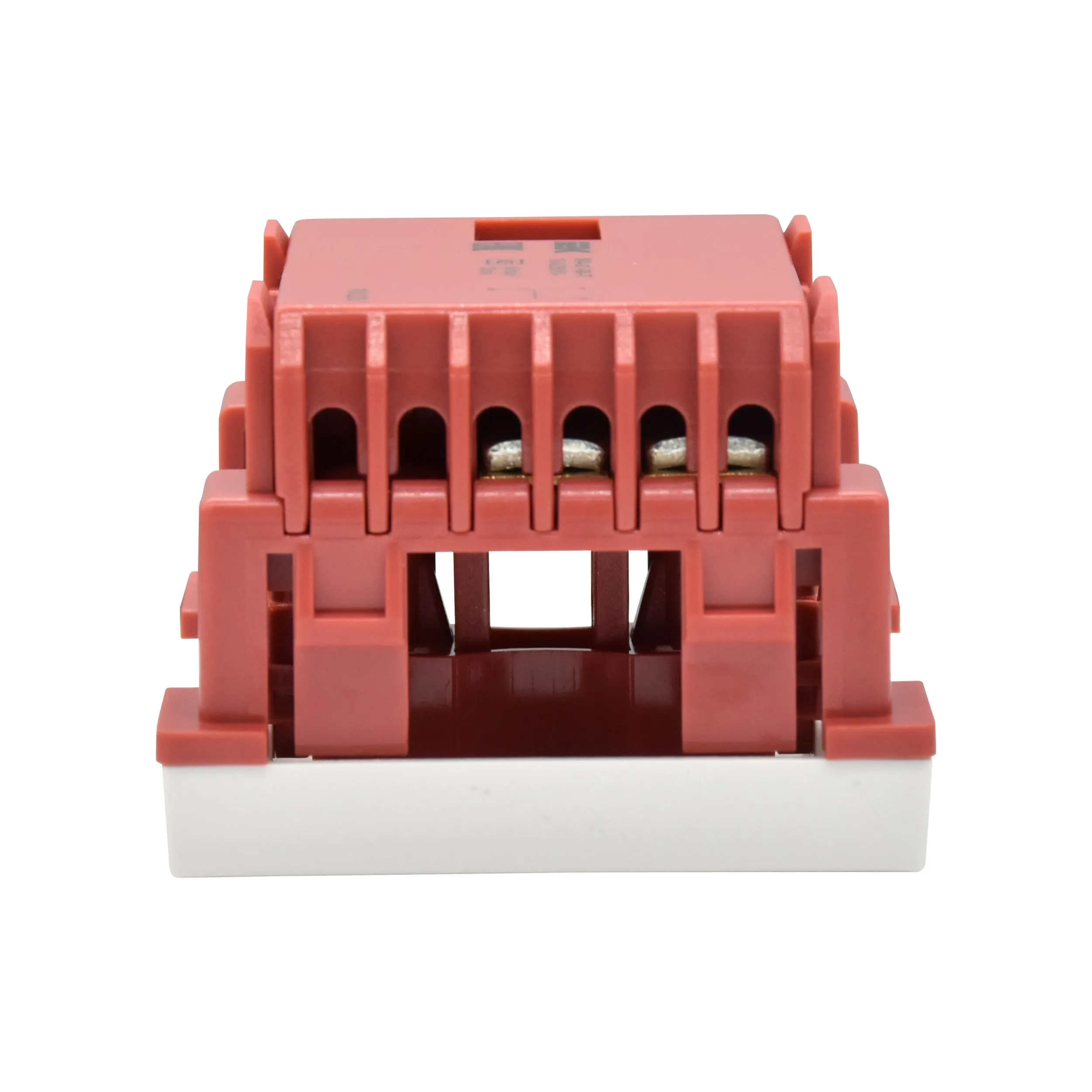 Выключатель проходной (переключатель) одноклавишный ВК4-21-00-П (на 2 модуля) ПРАЙМЕР белый IEK - Фото 3