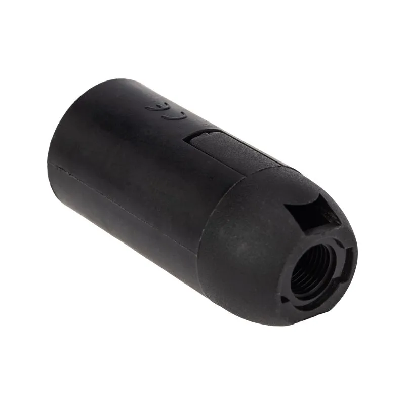 Патрон пластиковый термостойкий подвесной Е14 черный REXANT - Фото 4