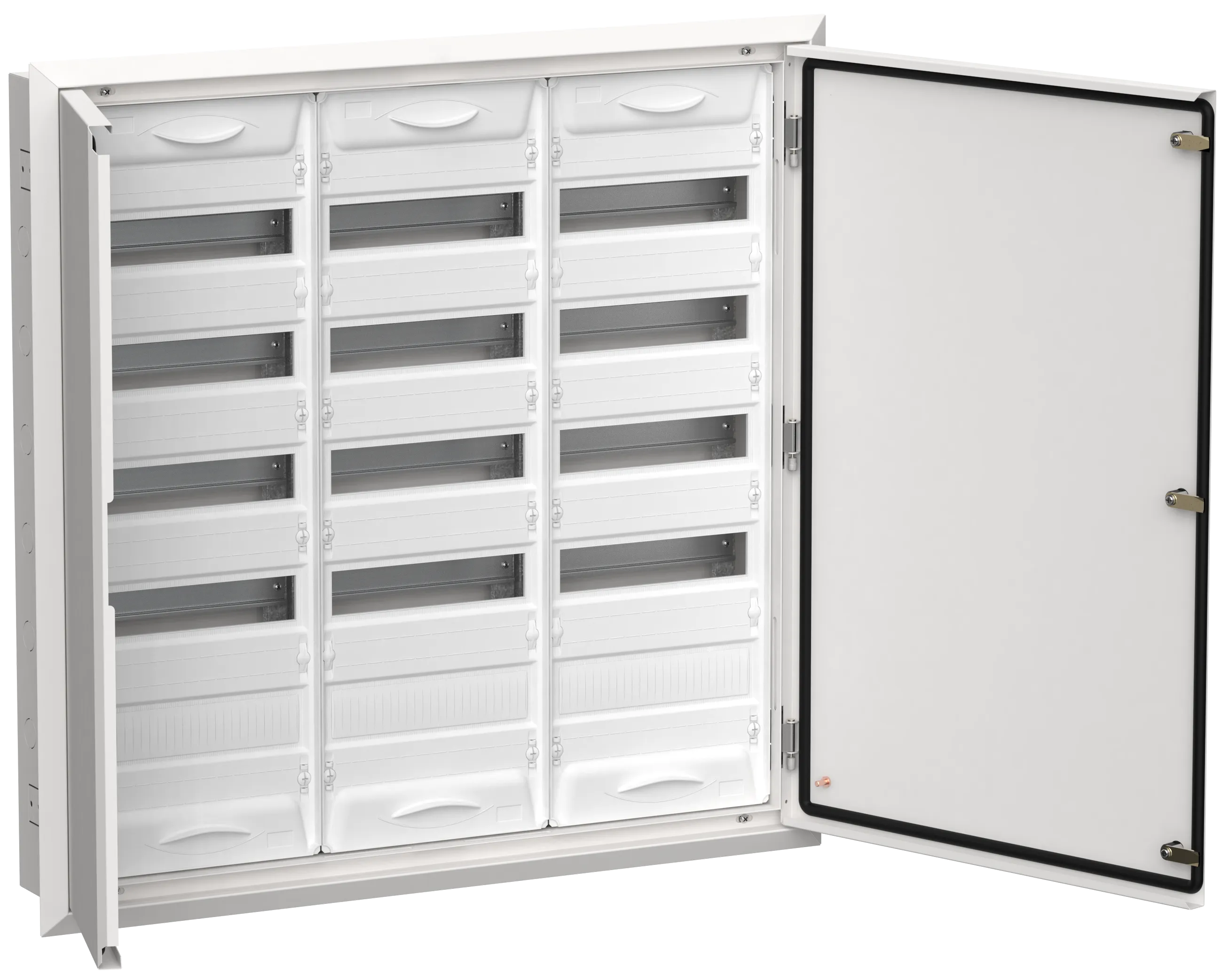 TITAN 5 Корпус металлический ЩРв-180 (3х60) 880х885х130мм IP31 белый (две двери) IEK TI5-50-V-3X060-31