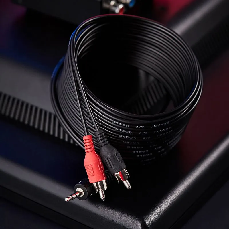 Шнур Стерео 3,5мм - 2 RCA, 10м REXANT - Фото 5