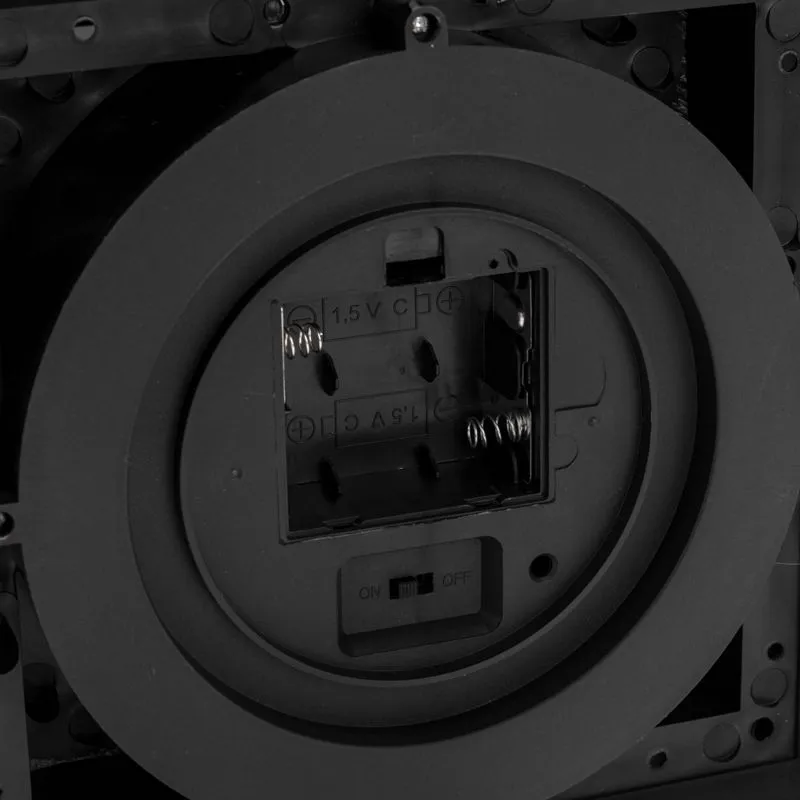 Декоративный фонарь с тремя свечами, бронзовый корпус, размер 24х24х65см, цвет теплый белый - Фото 5