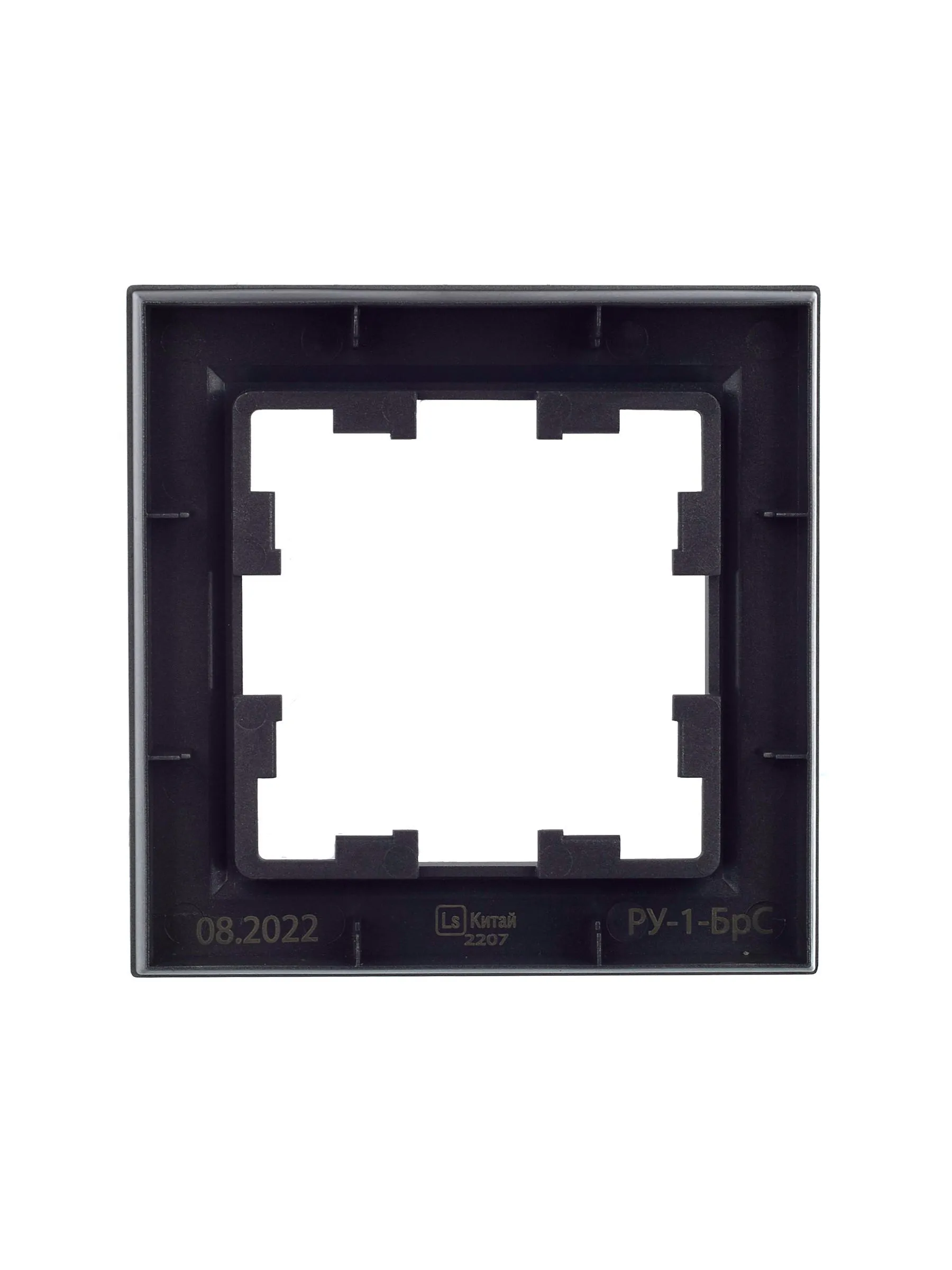 BRITE Рамка 1-местная РУ-1-БрС сталь IEK - Фото 7