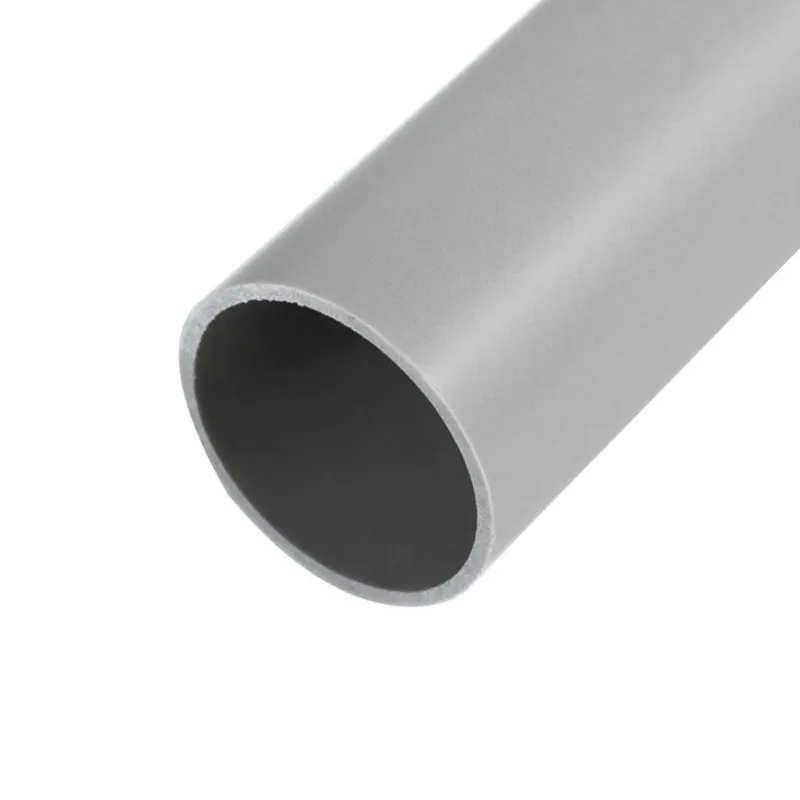 Труба гладкая жесткая ПВХ Ø20 мм, 3-метровая серая REXANT 28-0200-1