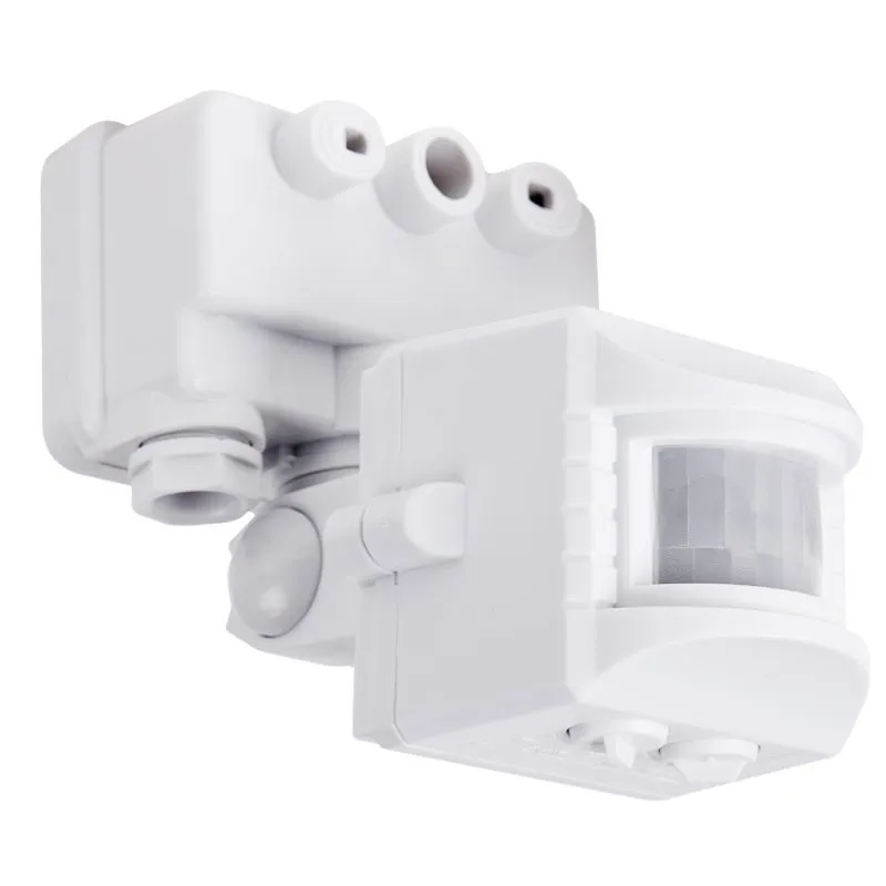 Датчик движения к прожектору ДДПР 01, 120°, 1200 Вт, 3-2000 Лк, 12 м,10-420 сек. IP44  REXANT 11-9220