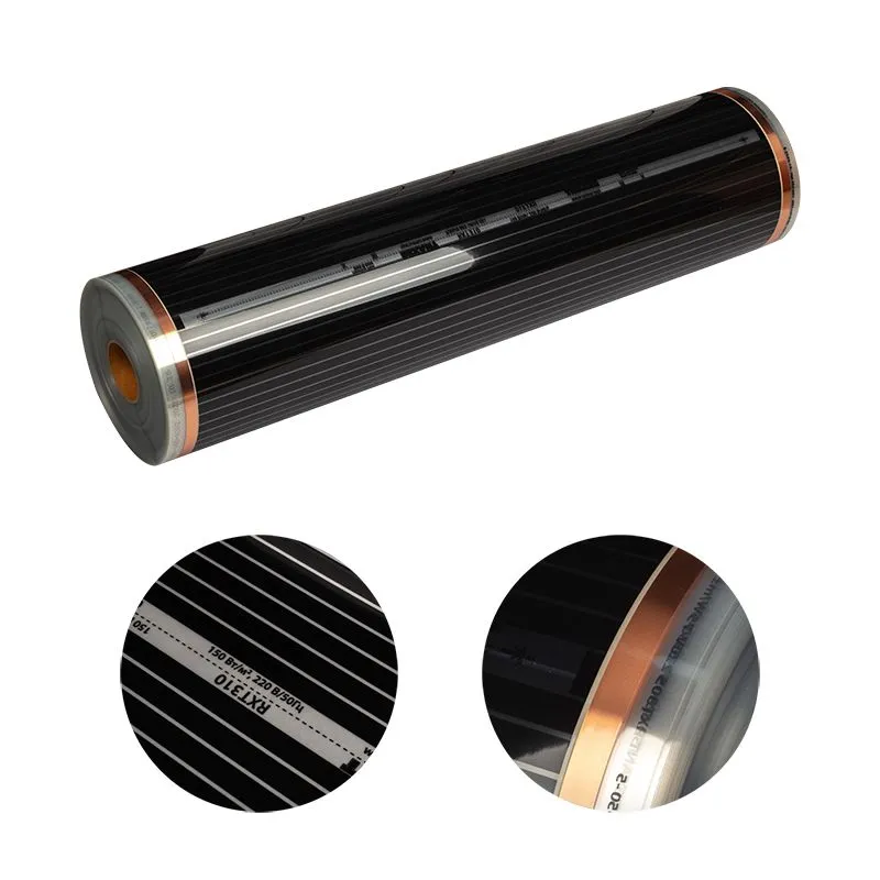 Пленочный теплый пол RXT 310 150 Вт/м², ширина 100см, толщина 0,338 (рулон 100м) REXANT - Фото 2