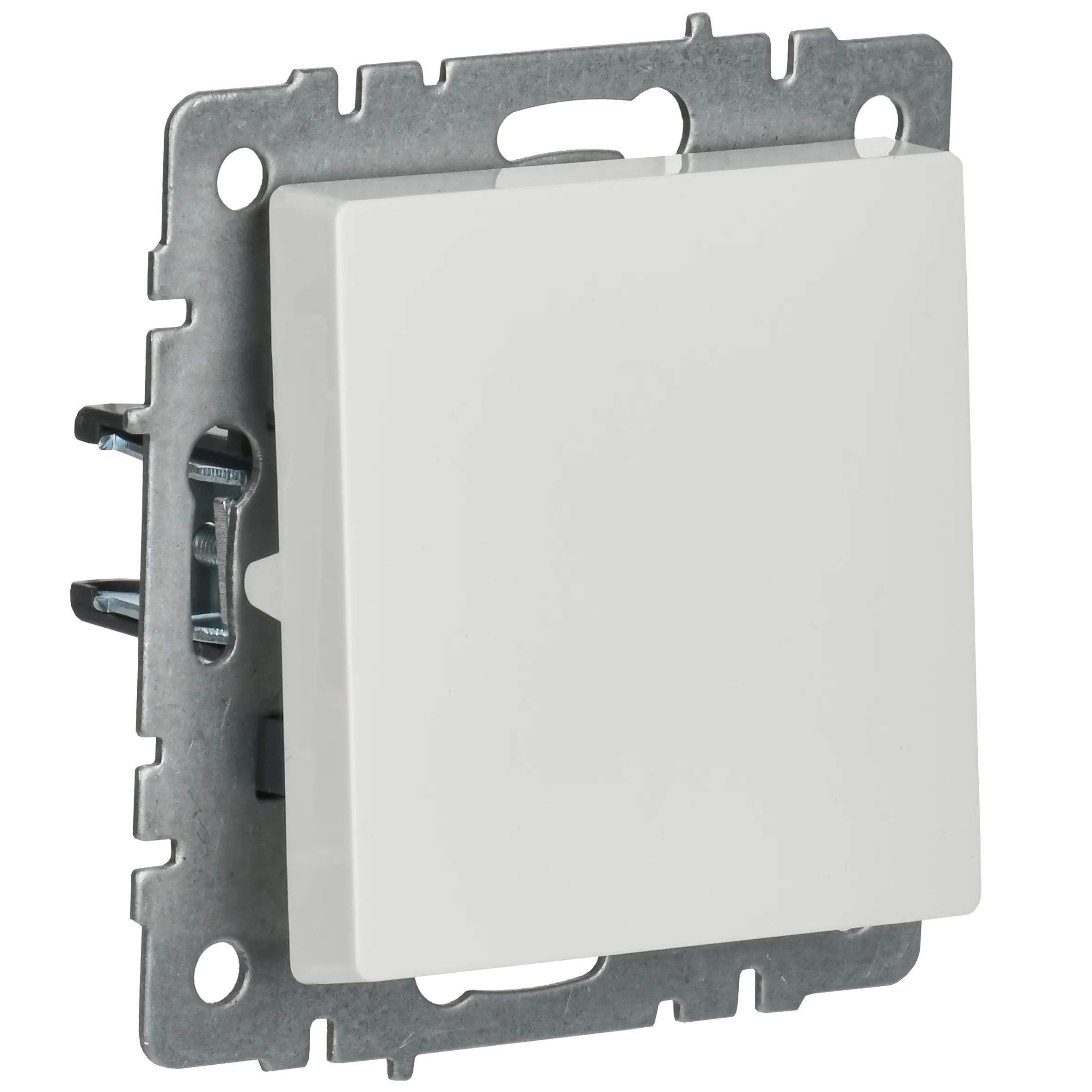 BRITE Выключатель 1-клавишный перекрестный 10А ВС10-1-3-БрБ белый IEK - Фото 6