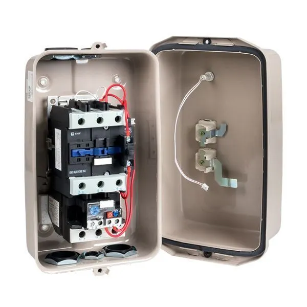 Пускатель в корпусе КМЭ 95А 230В с РТЭ Ir-80-93А и индик. IP65 EKF - Фото 12