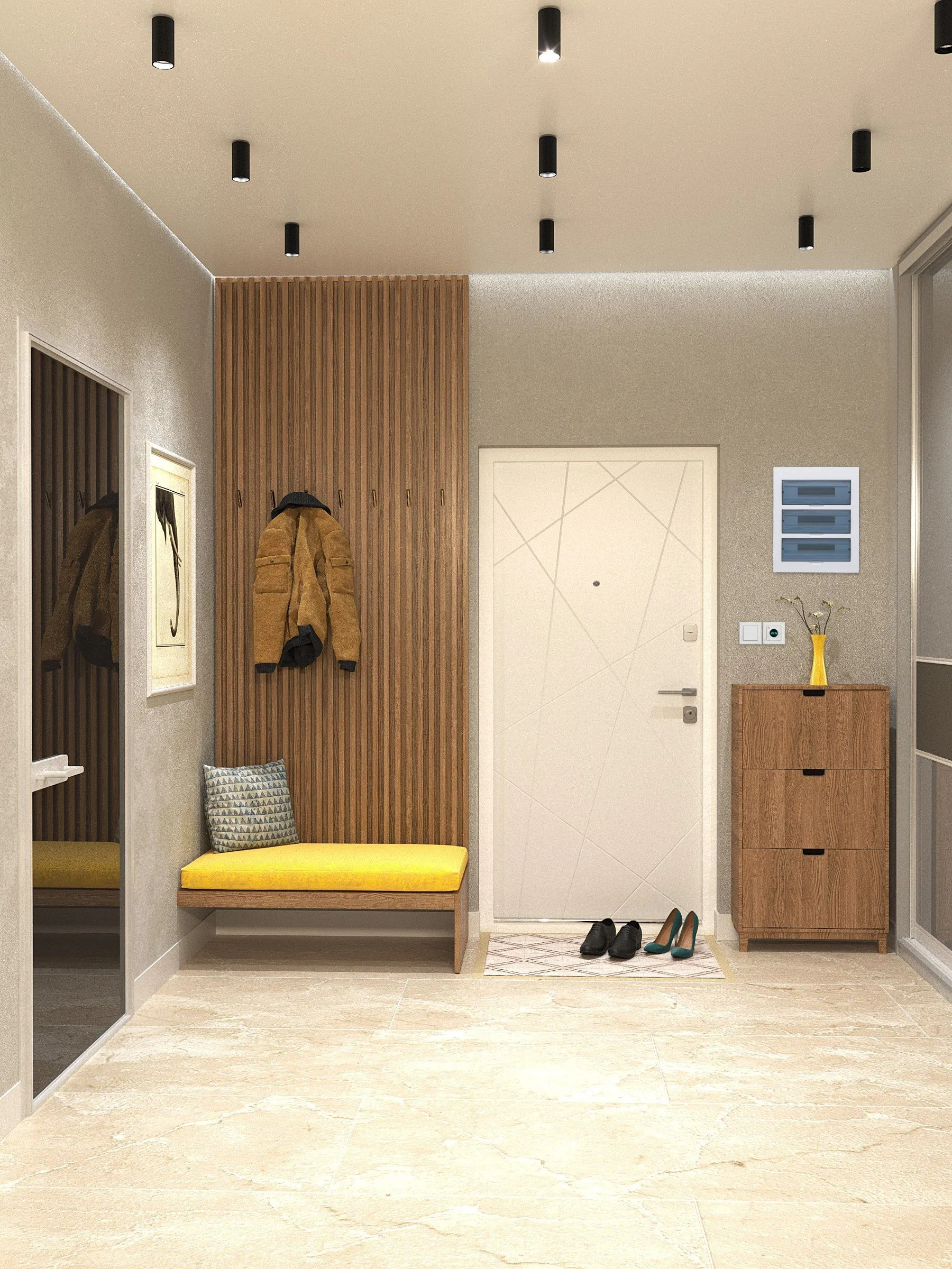 LIGHTING Светильник 4014 накладной потолочный поворотный под лампу GX53 черный IEK - Фото 5