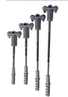 Держатель фасадный пластиковый скручиваемый L-200мм