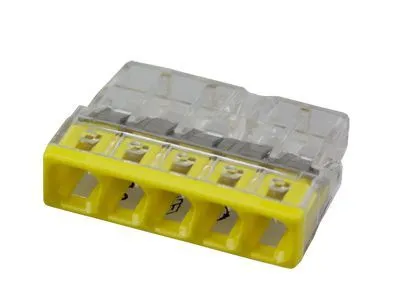 2273-205 Экспресс-клемма 5-проводная до 2,5 мм², (100 шт./уп.) WAGO 07-5134