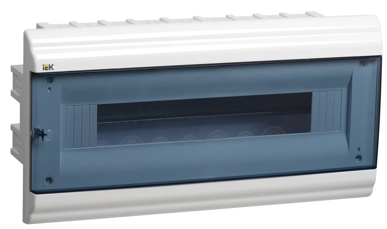 PRIME Корпус пластиковый ЩРВ-П-18 модулей встраиваемый белый IP41 IEK