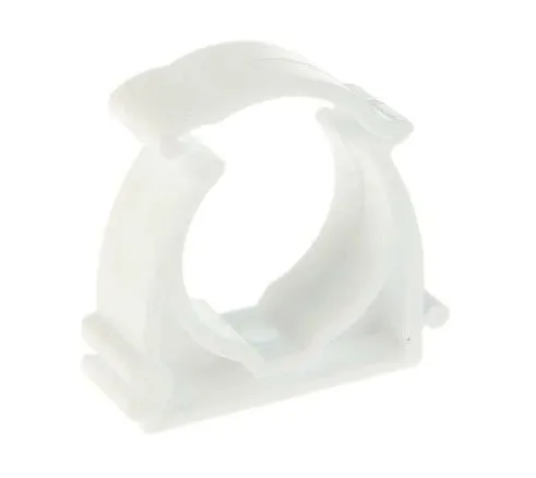 Крепеж с замком д.40мм (50 шт/ уп) БЕЛЫЙ