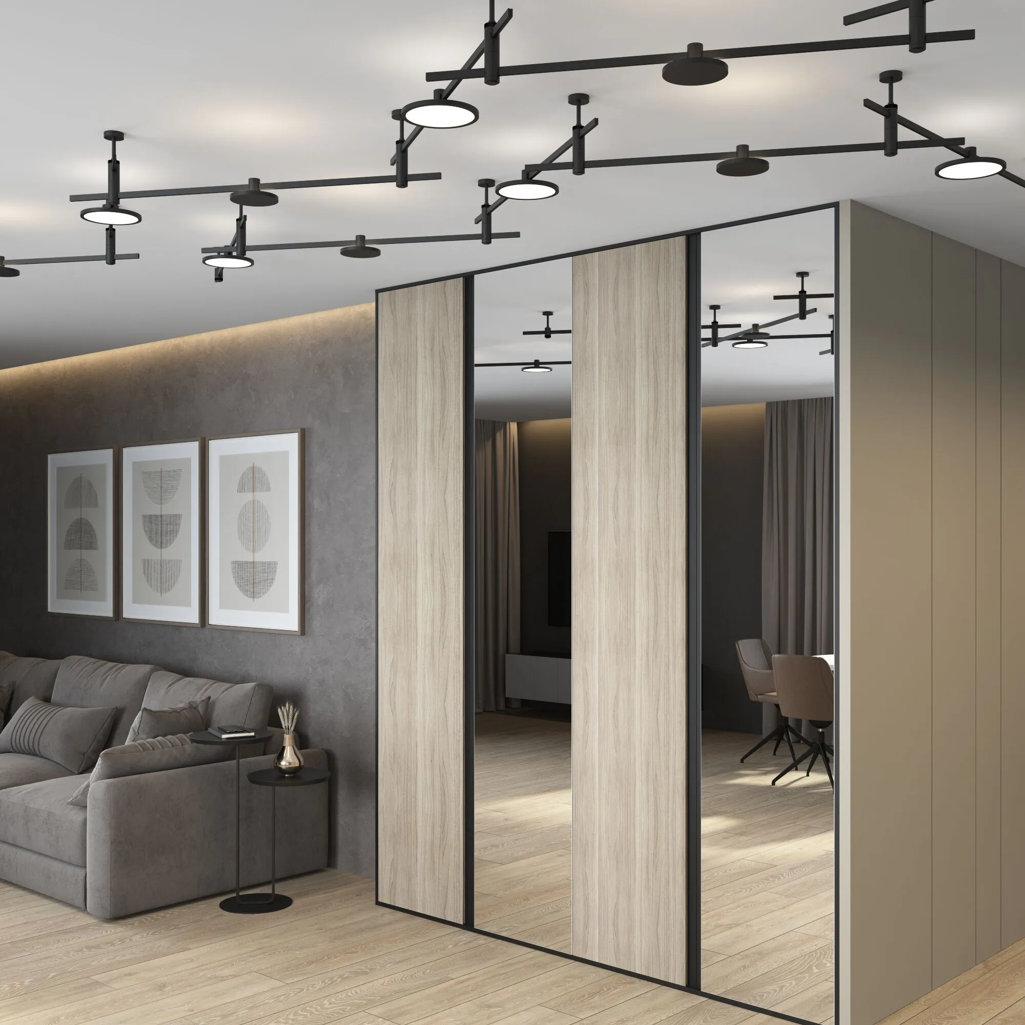 Esthetic Magnetic Декоративная стойка двойная h184mm SMALL 85144/00 - Фото 4