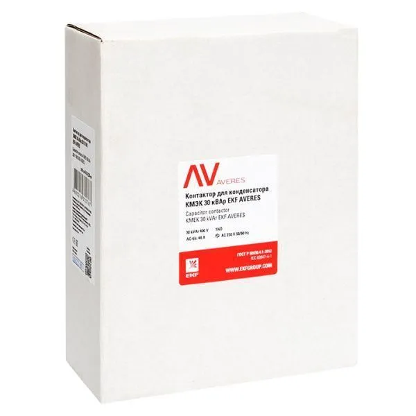КМЭК 30 кВАр 1NO 230В АС EKF AVERES