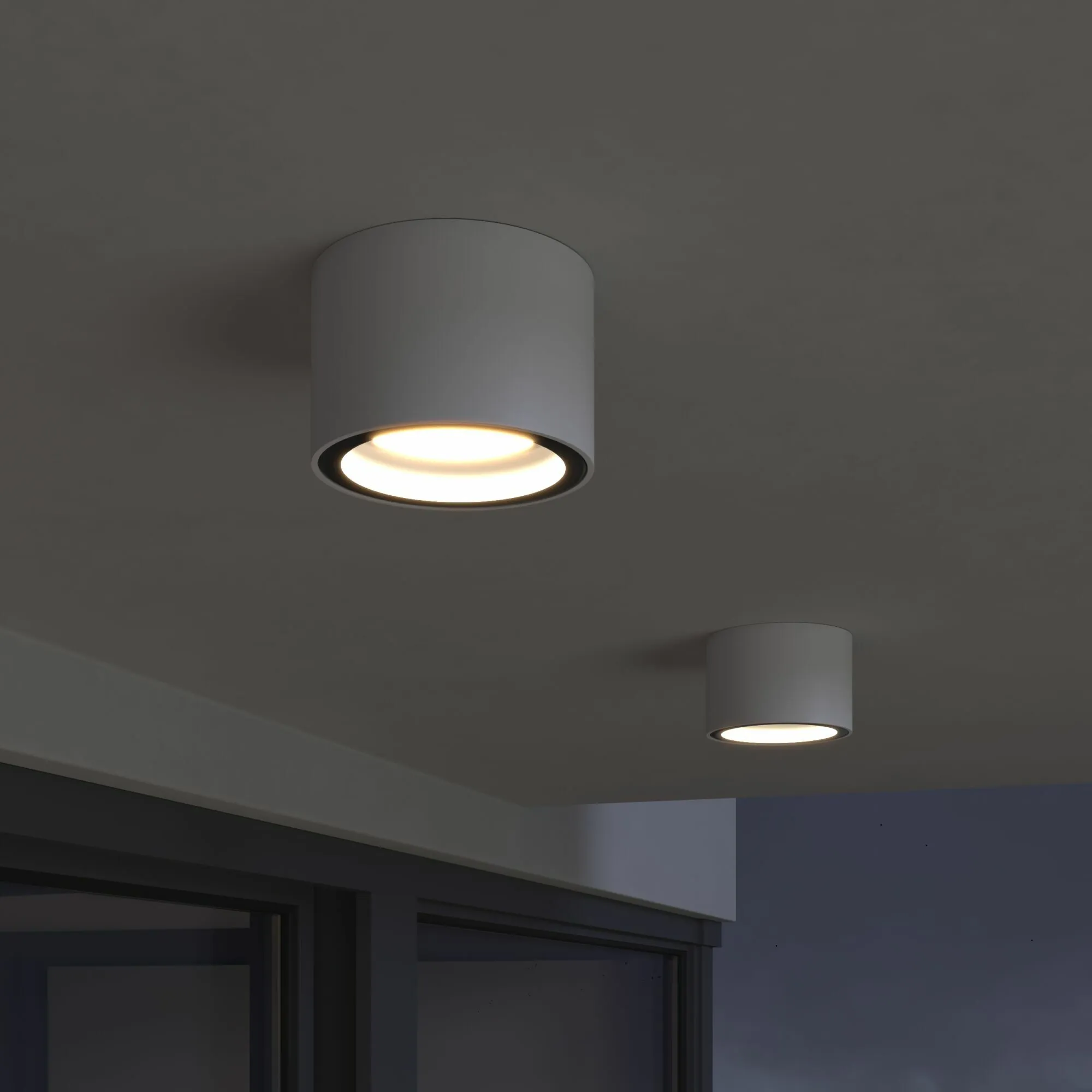 Светильник уличный потолочный Light 26231 IP54 35144/H белый Elektrostandard - Фото 2