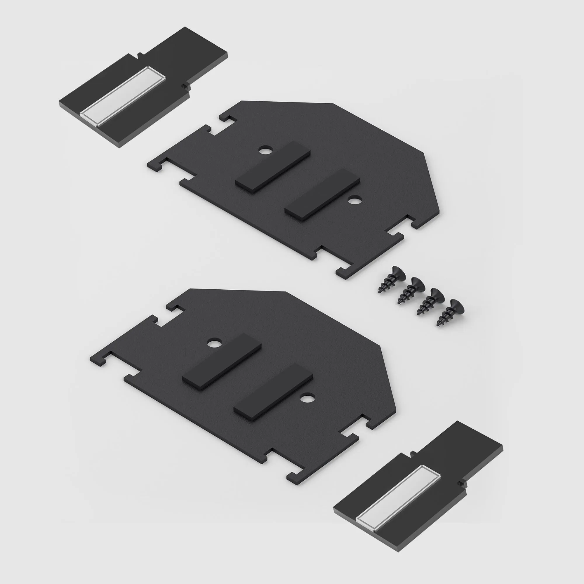 Slim Magnetic Трековый светильник для радиусного шинопровода 20W 4200K Comfi чёрный Ø 800мм - Фото 3