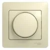 Светорегулятор (диммер) СП Glossa 300Вт Glossa поворот. в сборе беж. SchE GSL000234 275196