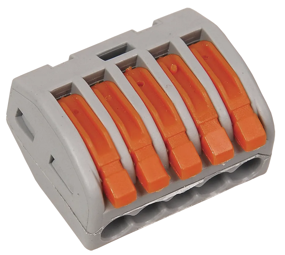 Строительно-монтажная клемма СМК 222-415 многоразовая (4шт/упак) IEK