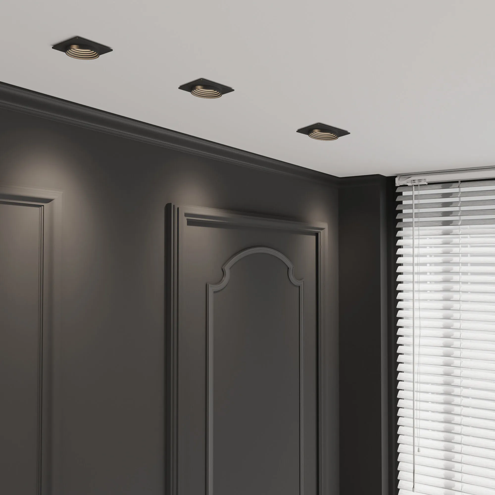 Светильник встраиваемый GU10 чёрный 25006/01 25006/01 Elektrostandard - Фото 3