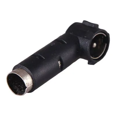 Переходник автоантенны, штекер Европа - гнездо Азия, угловой, пластик, тип-1 REXANT - Фото 2