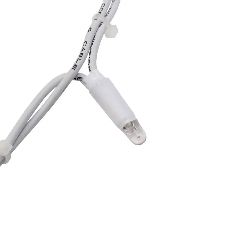 Гирлянда Светодиодный Дождь 2х3м, постоянное свечение, белый провод КАУЧУК, 230 В, диоды ТЕПЛЫЙ БЕЛЫ - Фото 5