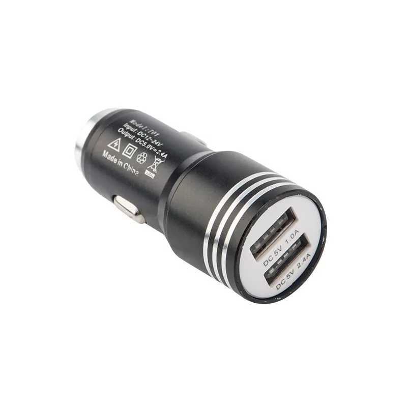 Автозарядка в прикуриватель 2хUSB с молотком (АЗУ) (1000+2100 mA) черная REXANT - Фото 3