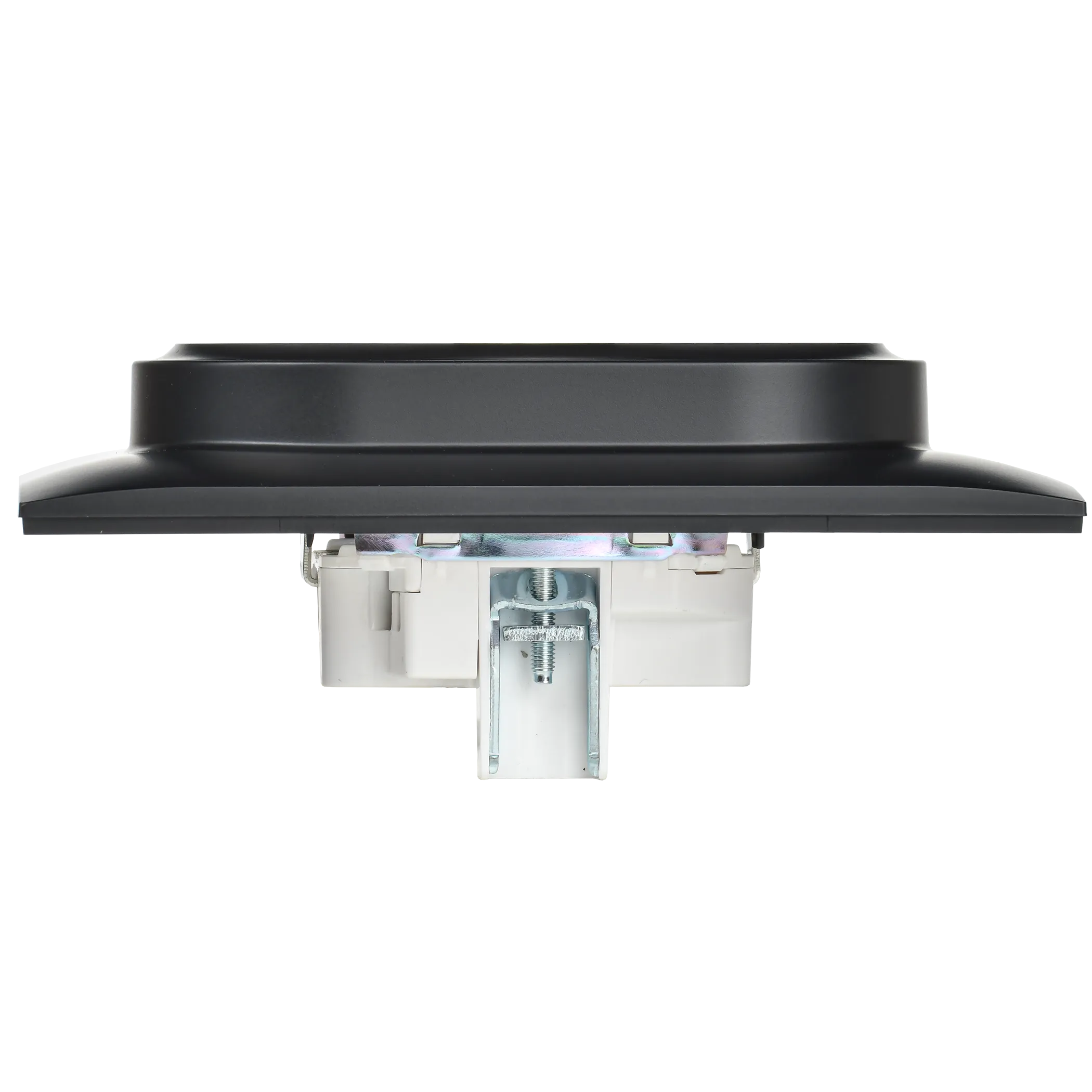 SKANDY Розетка 2-местная с заземлением с защитными шторками 16А в сборе SK-R07Bl черный IEK - Фото 6