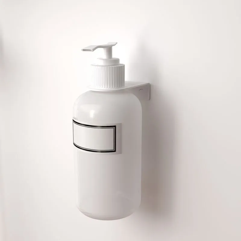 Держатель дозатора для жидкого мыла и шампуней на 1 флакон настенный, белый REXANT 38-0698