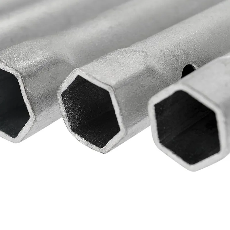 Набор ключей-трубок торцевых 6х22мм, вороток, оцинкованные, 10 шт REXANT - Фото 2