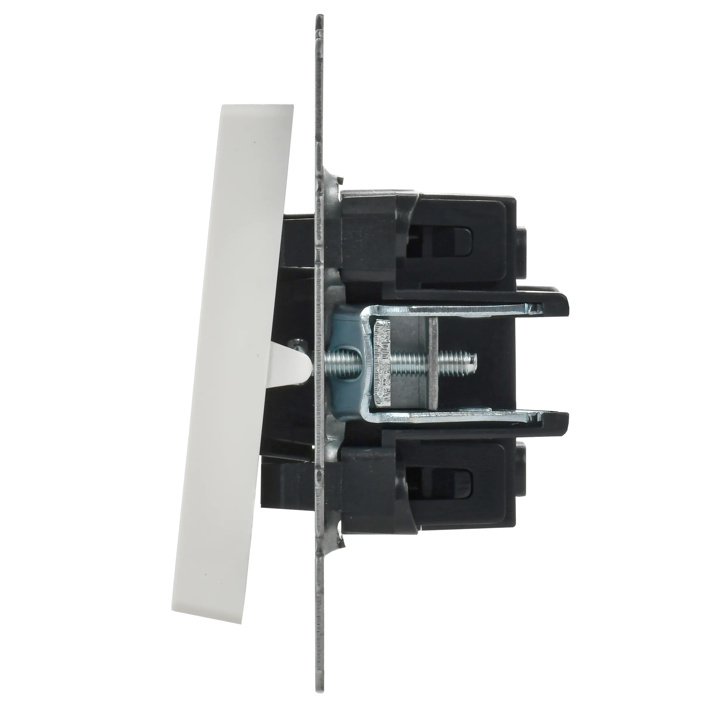 BRITE Выключатель 2-клавишный с индикацией 10А ВС10-2-1-БрБ белый IEK - Фото 6