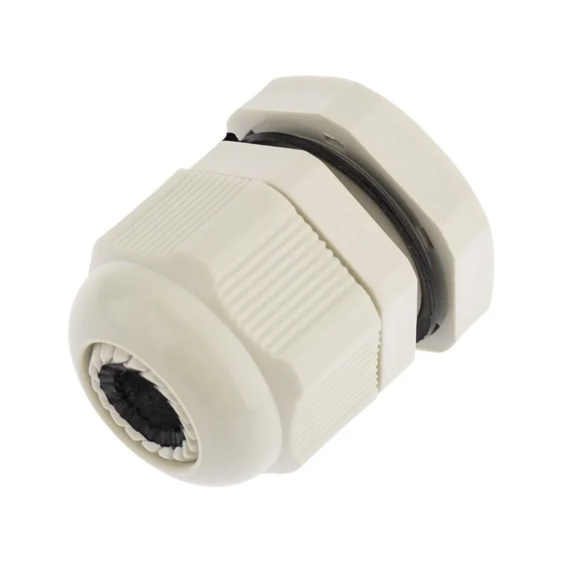 Кабельный ввод PG-16 (10-14 мм) серый (в упак. 2шт)