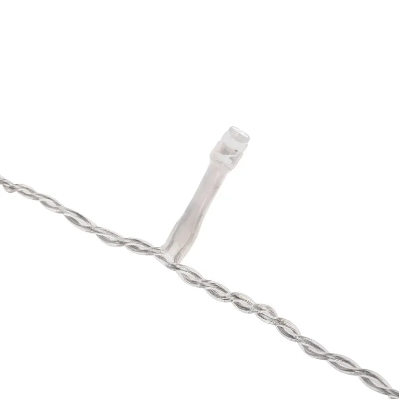 Гирлянда Нить 10м, с эффектом мерцания, прозрачный провод, IP44, 230В, диоды ТЕПЛЫЕ БЕЛЫЕ, 75LED NEON-NIGHT - Фото 5