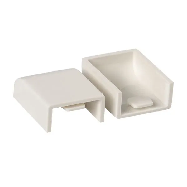 Заглушка (20х10) (4 шт) белая EKF-Plast - Фото 5