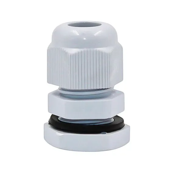 Ввод кабельный PG-07 серый, нейлон, IP68 (d кабеля 3-6,5 мм) DEKRON