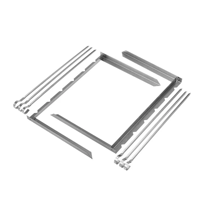 Подставка под шампуры с 6 шампурами в чехле СОКОЛ - Фото 4