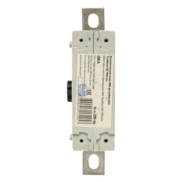 Дополнительный полюс 200А TwinBlock EKF - Фото 3