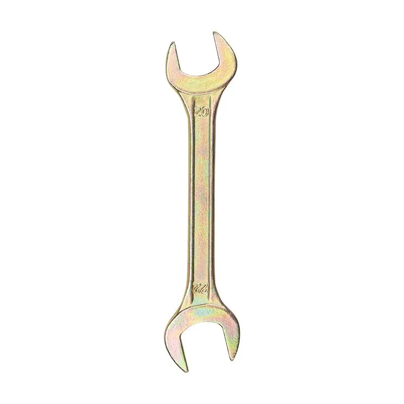 Ключ рожковый 20х22мм, желтый цинк REXANT - Фото 2