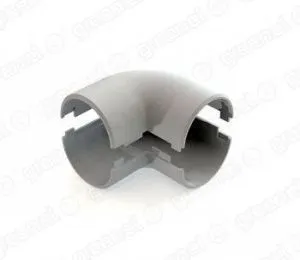 Поворот разъемный (угол) для труб D25мм (15/675шт) GE50253