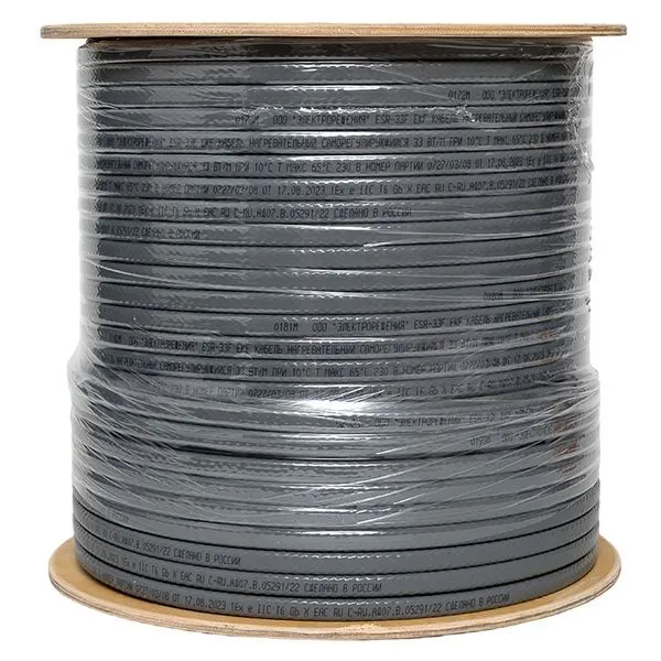 Саморегулирующийся нагревательный кабель ESR-10F, 200 м