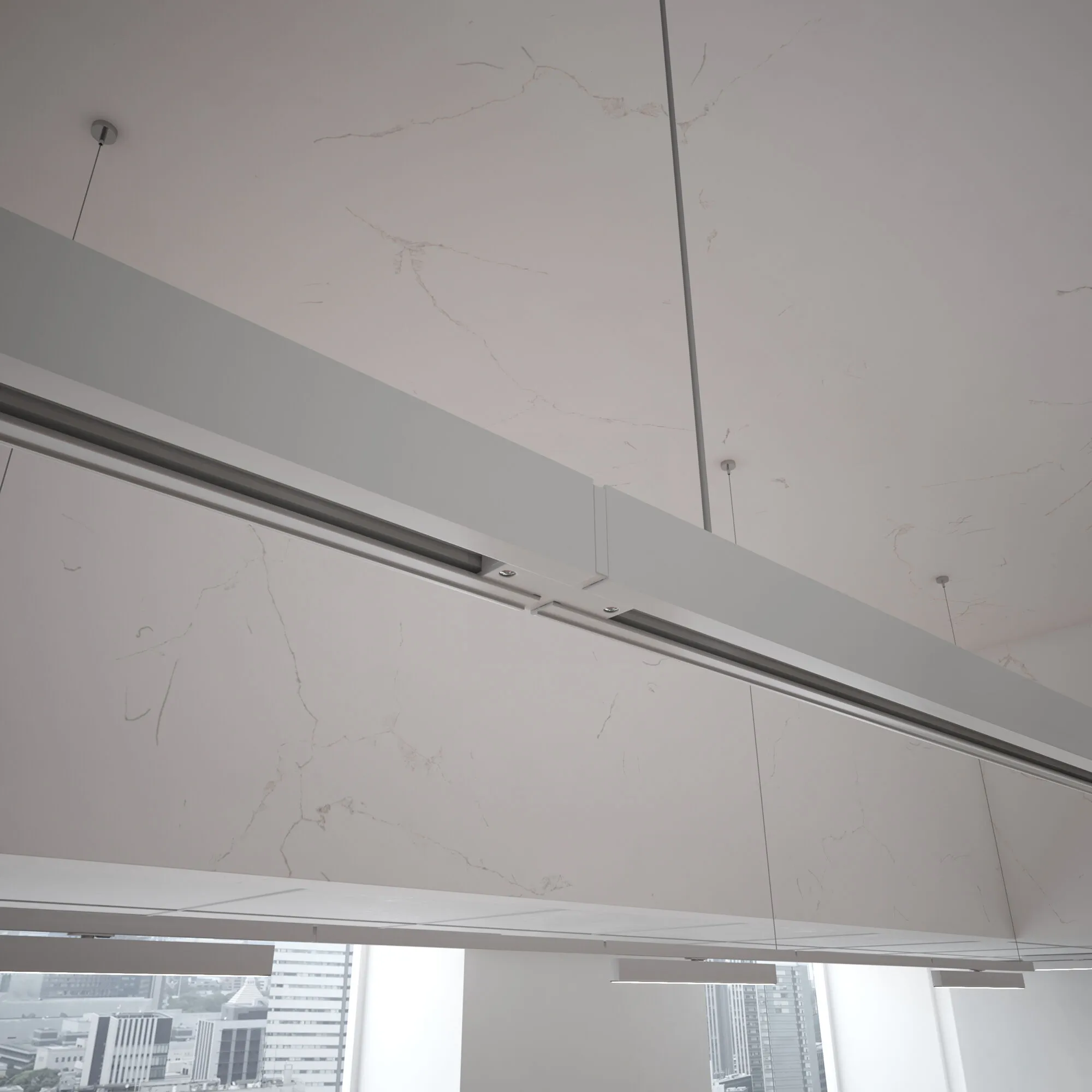 Коннектор прямой внутренний для трехфазного шинопровода белый TRC-1-3-II-WH Elektrostandard - Фото 2