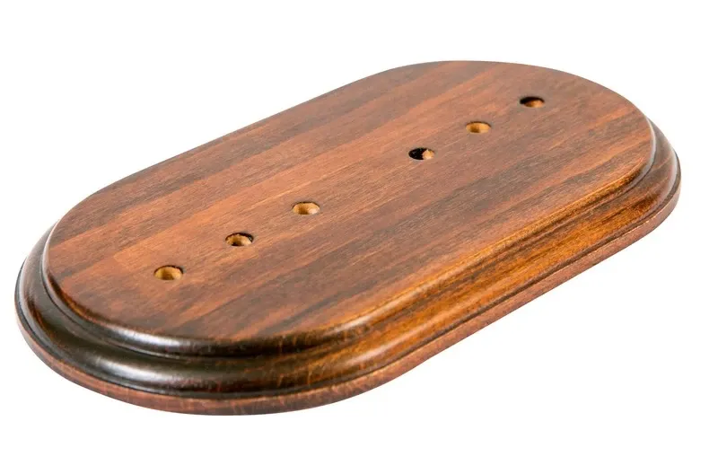 Подложка двухместная "Элегант", цвет- темный дуб, ТМ "МЕЗОНИНЪ" GE70712-26