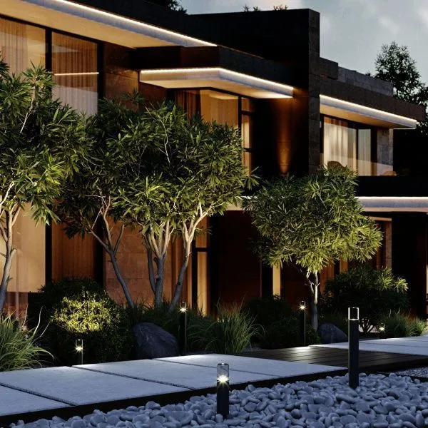 Светильник садово-парковый светодиодный Hidden серый 35166/F серый Elektrostandard - Фото 2