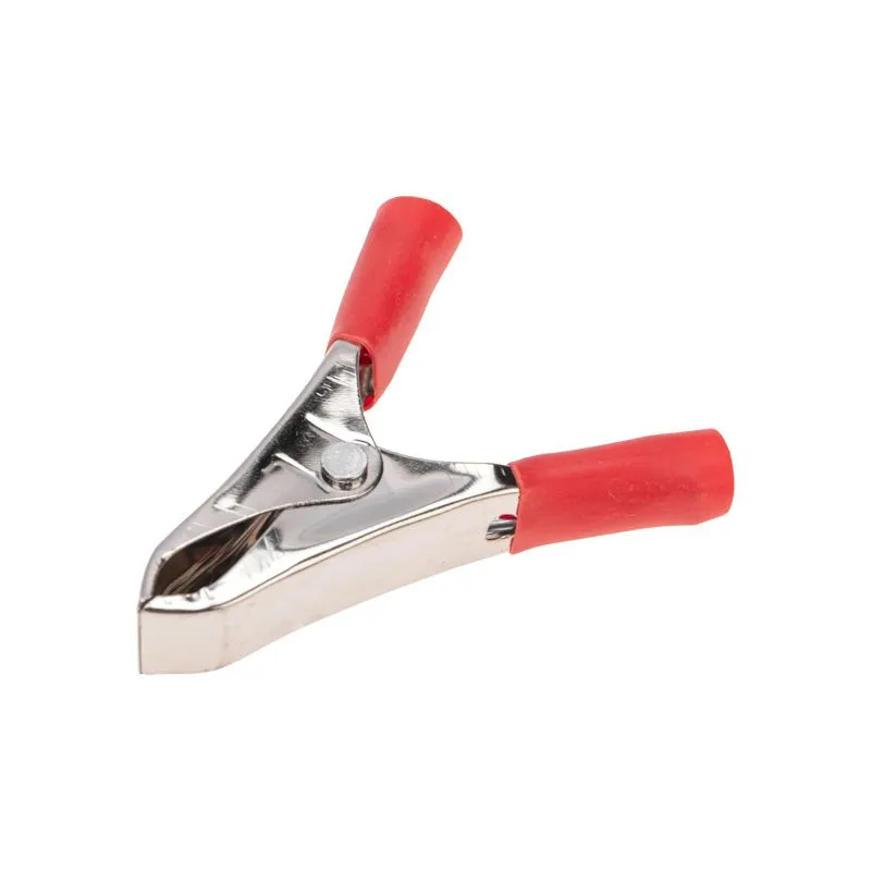 Зажим крокодил, длина 50мм, ток 10A, 2 шт., пакет БОПП REXANT - Фото 4