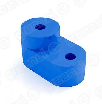 Изолятор угловой для нулевой шины СИНИЙ (100/1500шт)