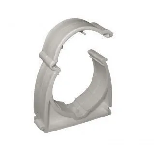 Крепеж с замком д.25мм (125 шт/уп) СЕРЫЙ