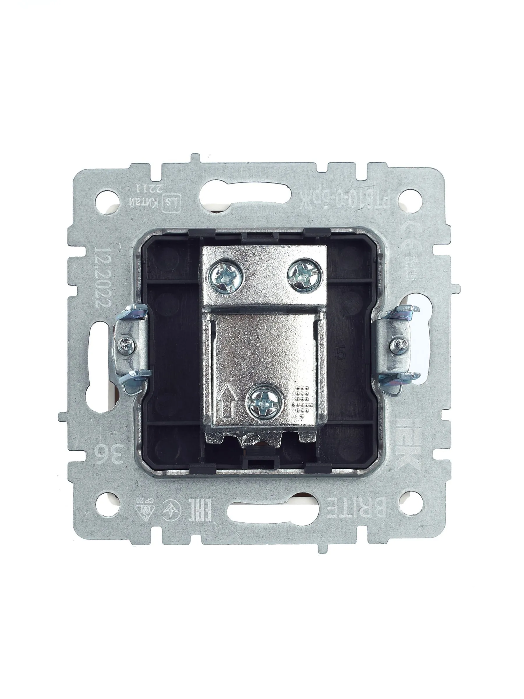 BRITE Розетка TV проходная РТВ10-0-БрЖ жемчуг IEK - Фото 4