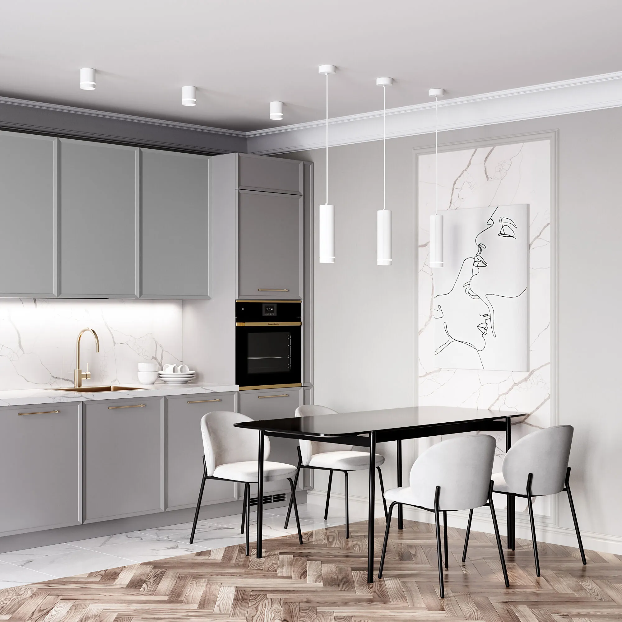 DLR021 9W 3000K белый матовый DLR021 Elektrostandard - Фото 4