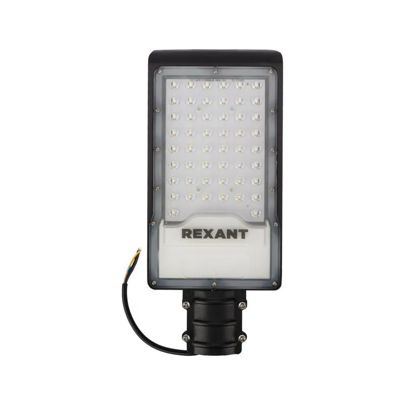 Светильник светодиодный консольный ДКУ-01 70Вт 5000К общего назначения IP65 6000Лм черный REXANT 607-305