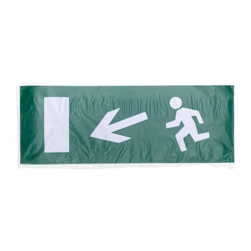 Наклейка для аварийного светильника  "Направление к эвакуационному выходу налево вниз" REXANT - Фото 3