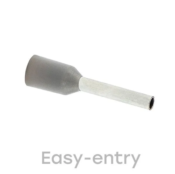 Наконечник штыревой втулочный НШвИ 0,75-8 (50шт.) EKF